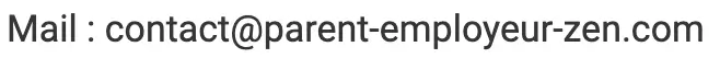 mail contact parent employeur zen