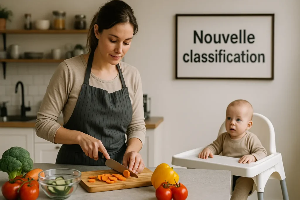 Classification garde d'enfants à domicile