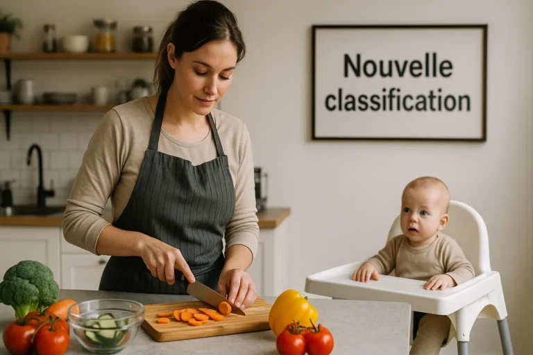 Classification garde d'enfants à domicile