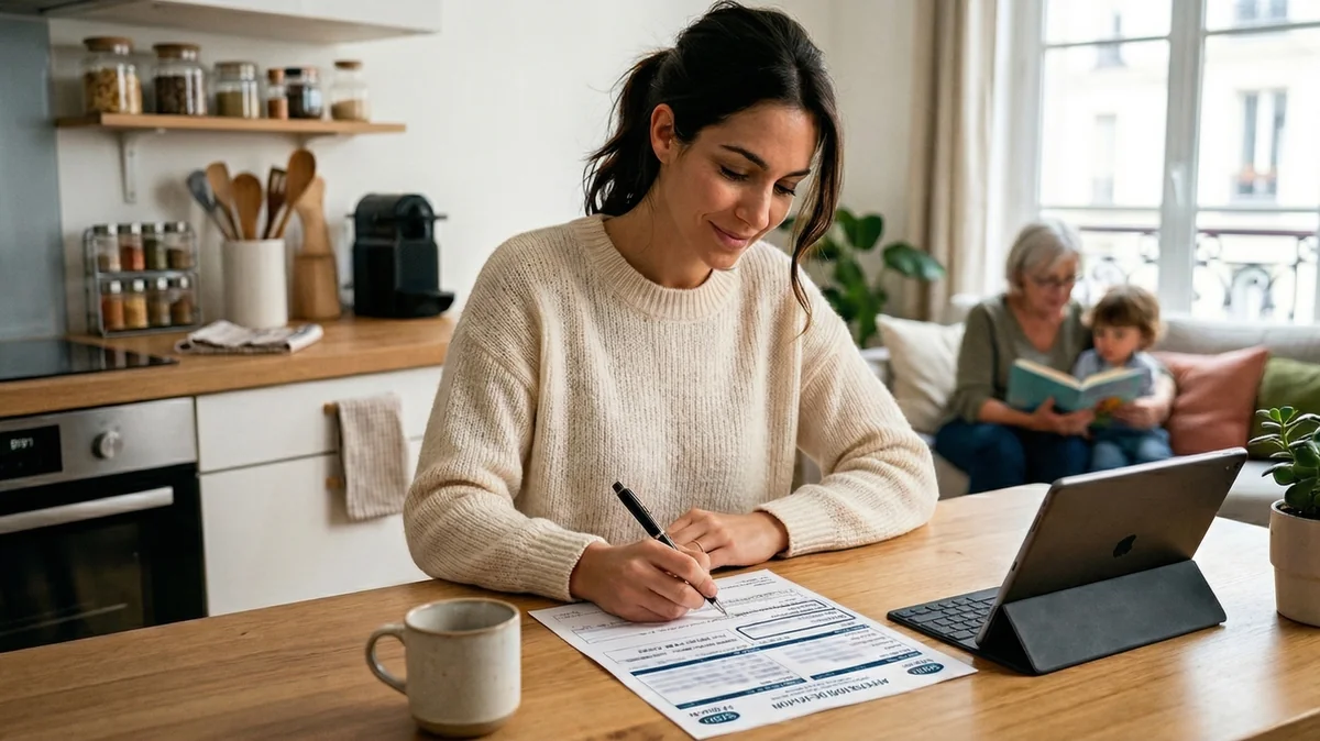 Attestation de salaire garde d'enfant